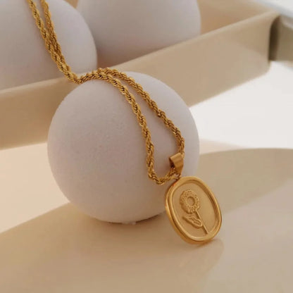 Sunflower Rope Chain